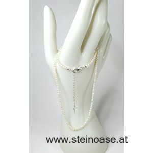 Perlen-Kette  2-3mm